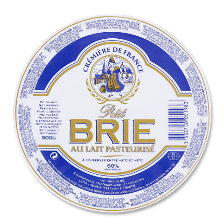 Сир Cremiere de France Laita «Брі» 60% з коров'ячого молока slide 1