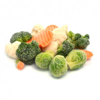 Заморожені овочі та зелень